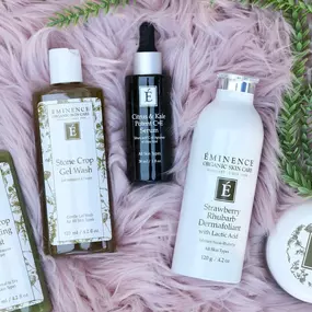 Eminence is an award winning, organic product line that plants a tree for every product we sell. You can purchase in store or online at https://eminenceorganics.com/spalink/TEFNMDAz