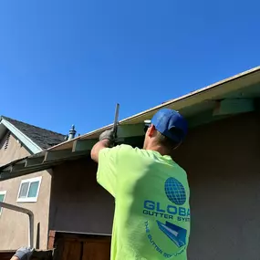 restoring roof support before installing new gutters