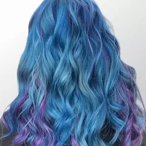 Vivid Hair Color Salon Linthicum Heights, MD For Blue and Purple Hair