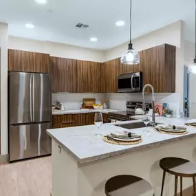 Kitchen and Dining Area