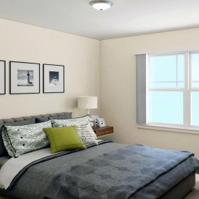 Bedroom Rendering at Haven at Congaree Pointe Senior Living