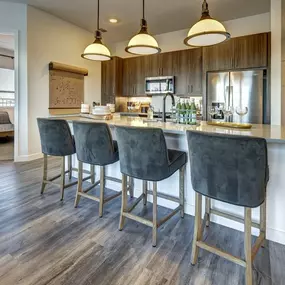 Gourmet Kitchen with Island