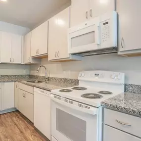 Kitchen at Heron Ridge 62+ Apartment Community