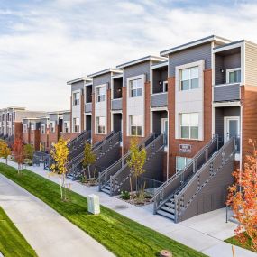 Outside View at Brownstones at Palisade Park