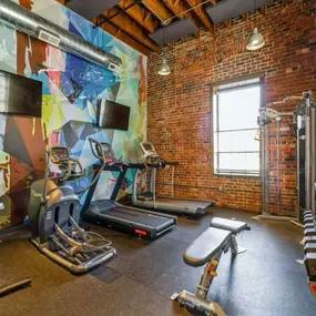 Gym at Rocket Transfer Lofts