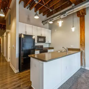 Kitchen at Rocket Transfer Lofts