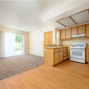 Kitchen at Oak Terrace Senior Apts