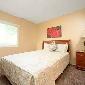 Bedroom at Oak Terrace Senior Apts