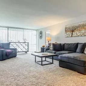 Living Room at The Township at St. Charles