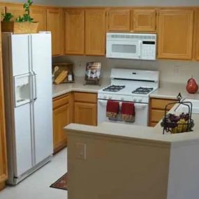 Kitchen at Arroyo Villa Apts