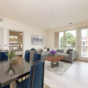 Living Room at Circ Apartments in Richmond, VA