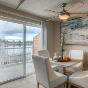 Living Room at Waterford Apartments