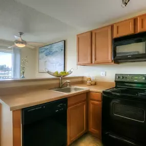 Kitchen at Waterford Apartments