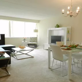 Living Room - Wellesley House Apartments
