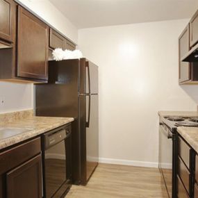 Kitchen at The Magnolia Apartment Home