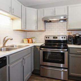 Kitchen at The Hinsdale Apartment Homes