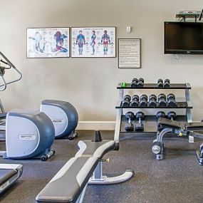 Fully-equipped fitness center