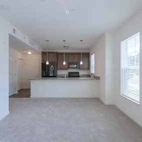 Carpeted Living Room at Carillon Woods, Millsboro