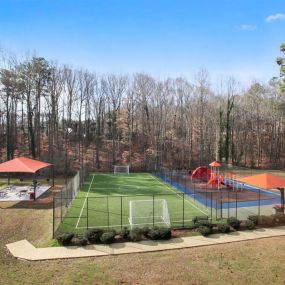 Soccer Field and Outdoor Recreation Area at The Fields at Peachtree