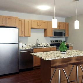 Kitchen at Willow Place 55+ Apartments