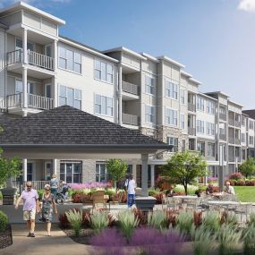 Exterior View of Willow Place 55+ Living