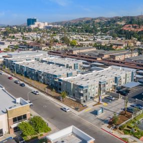 Aerial View at Loma Villas