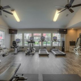 Fitness Center at Parkside Apartments