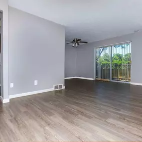 Living room at 444 Park Apartments