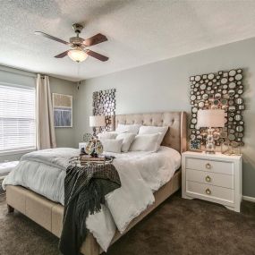 Bedroom With Expansive Windows