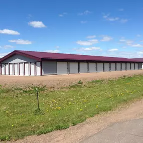 Self-storage facility near Ice Age Scenic Trail in Rice Lake, WI