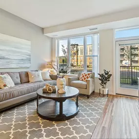 Living Room at Legacy Commons at Signal Hills 55+ Apartments