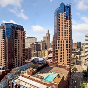 Aerial View at Galtier Towers