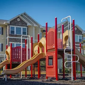 Outdoor Children's Playground with slides