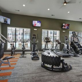 Fully-equipped fitness center