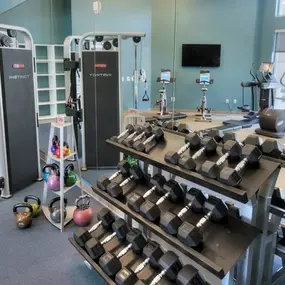 Free Weights Station