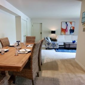 Dining Space - Spring Valley Apartments