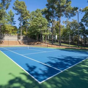 Blue Tennis Court