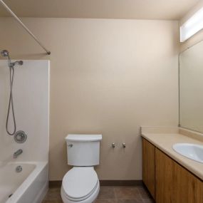 Bathroom at Edgewood Apartments in Rohnert Park, CA 94928