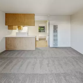 Kitchen at Edgewood Apartments in Rohnert Park, CA 94928