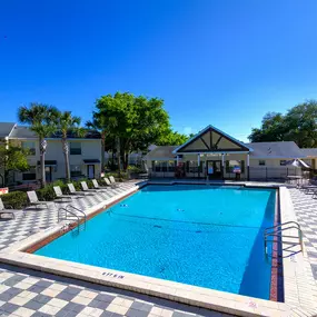 swimming pool with clubroom