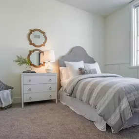 Bedroom at Upper Post Flats Historic Apartment Homes