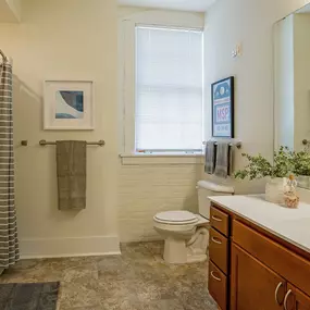 Spacious Bathroom at Upper Post Flats