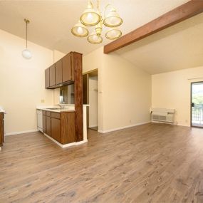 Living Room at Park Columbia Apts