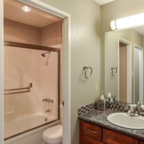 Bathroom at OceanAire Apartment Homes