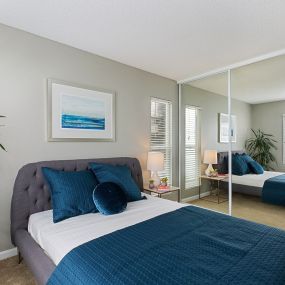 Bedroom at OceanAire Apartment Homes