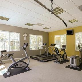 Gym at Tesoro Senior Apartments
