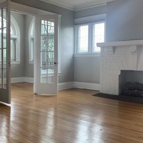 Living Room with Fireplace