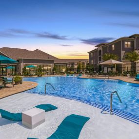 Swimming Pool at Cue Luxury Apartments