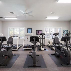 Fitness center area