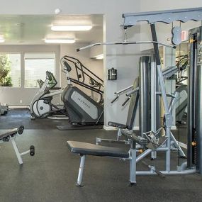 Gym at River Pointe Apartments